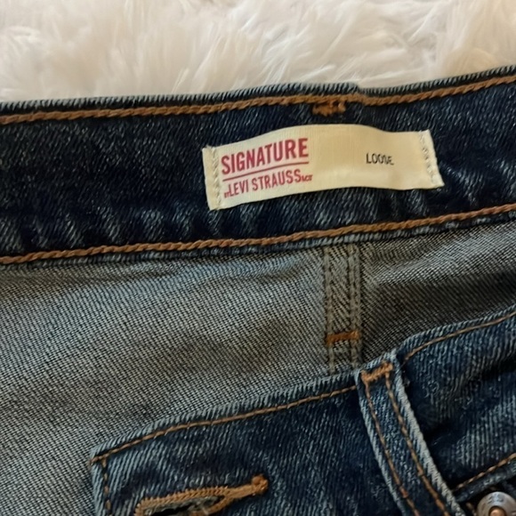 NWOT Levis Loose Fit Bootcut Darker Wash Mens Size 34x32 - Picture 4 of 4
